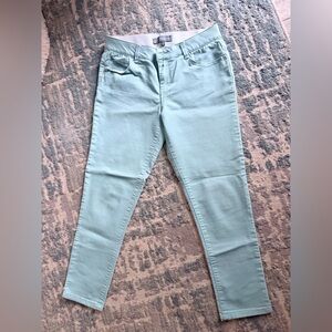 Wit & Wisdom Women's Soft Aqua Skinny, Cropped Jeans